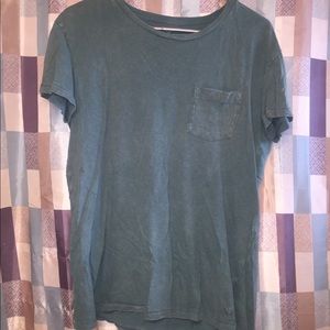 Sea green tee shirt